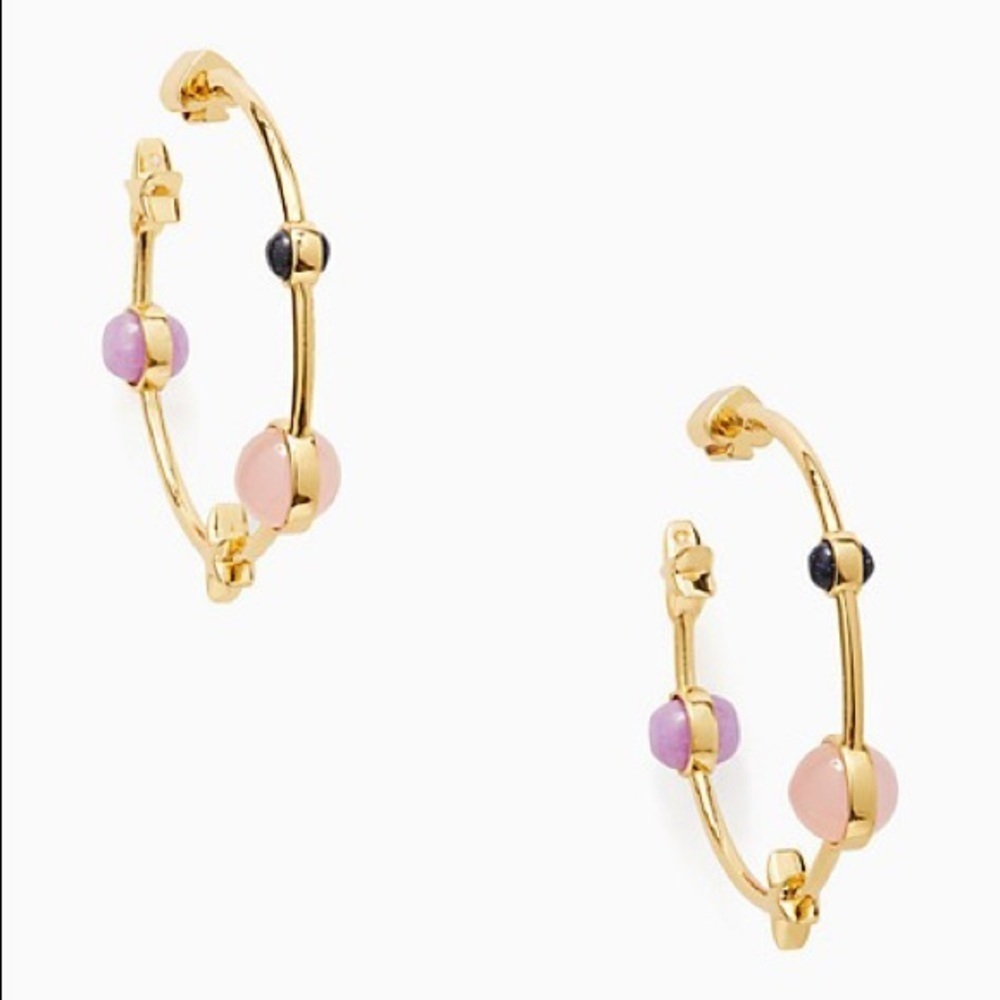 Kate Spade Authentic On The Rocks Hoops - Picture 13 of 15
